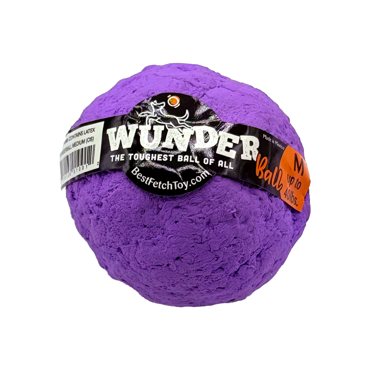 WUNDERball Fetch Toy – Natural Rubber Dog Ball