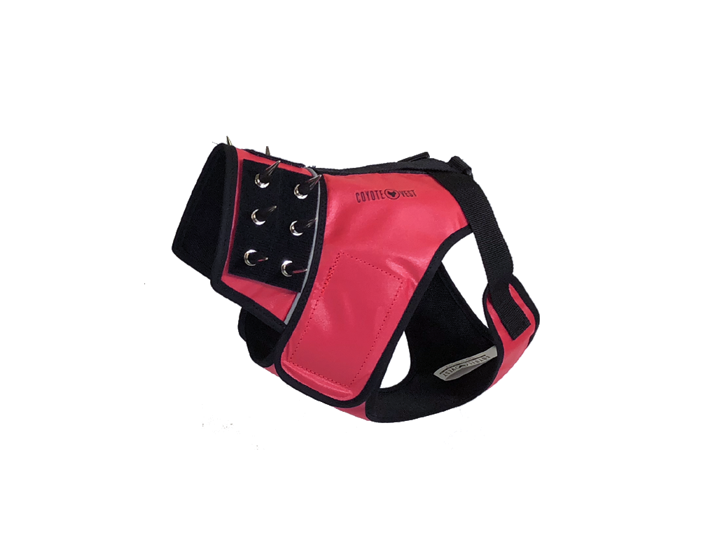 SpikeHarness Dog Harness – Spiked Neck Protection