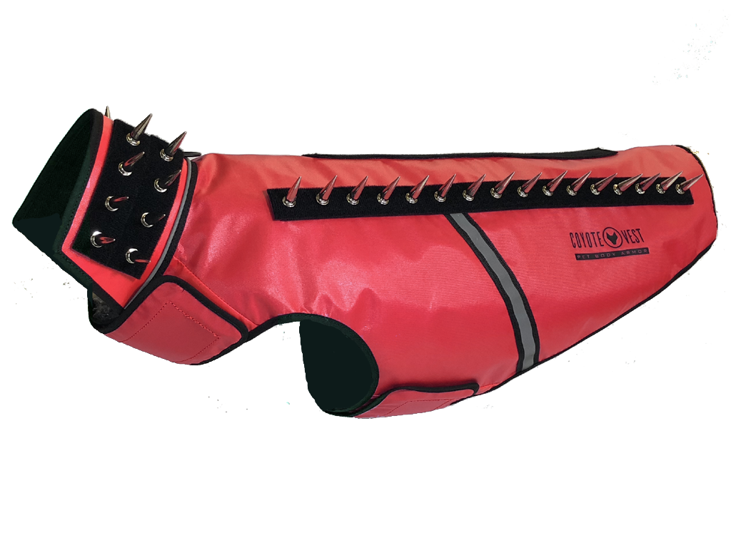 SpikeVest Dog Protection Vest – Adjustable Spiked Safety Harness