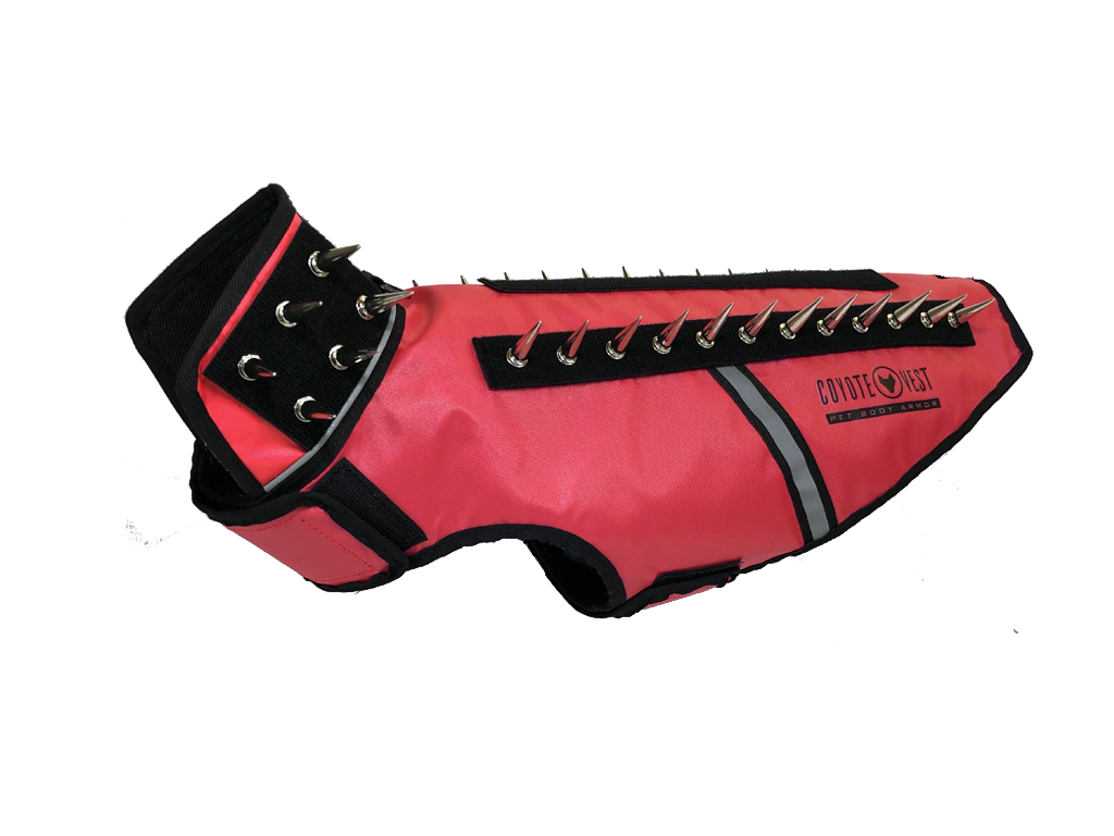 SpikeVest Dog Protection Vest – Adjustable Spiked Safety Harness