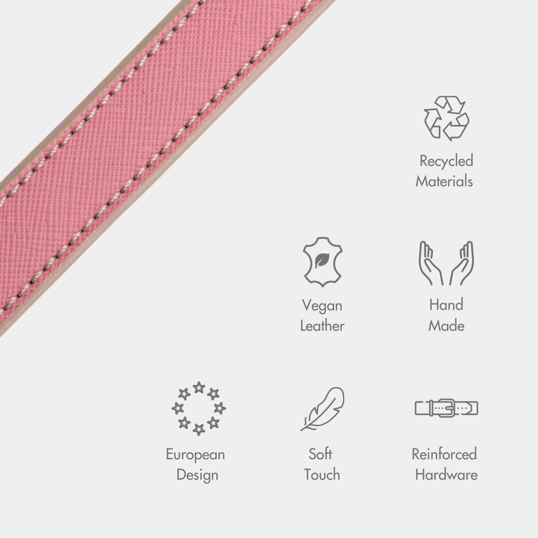 Nina Woof Rio Dog Leash – Vegan Leather, 4ft