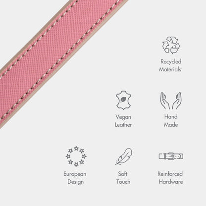 Nina Woof Rio Dog Leash – Vegan Leather, 4ft