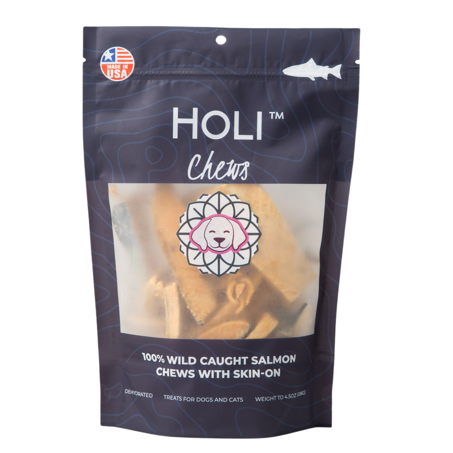 Holi Dental Health Bundle – Dental Topper + Salmon Skin Chews