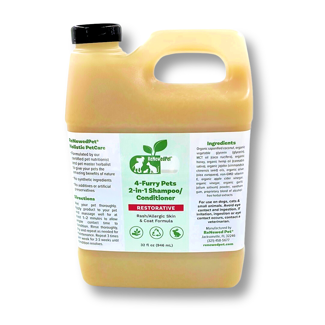 ReNewedPet 2-in-1 Restorative Pet Shampoo & Conditioner