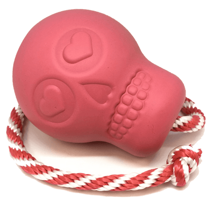 SodaPup Skull Dog Chew Toy – Treat Dispenser