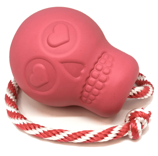 SodaPup Skull Dog Chew Toy – Treat Dispenser