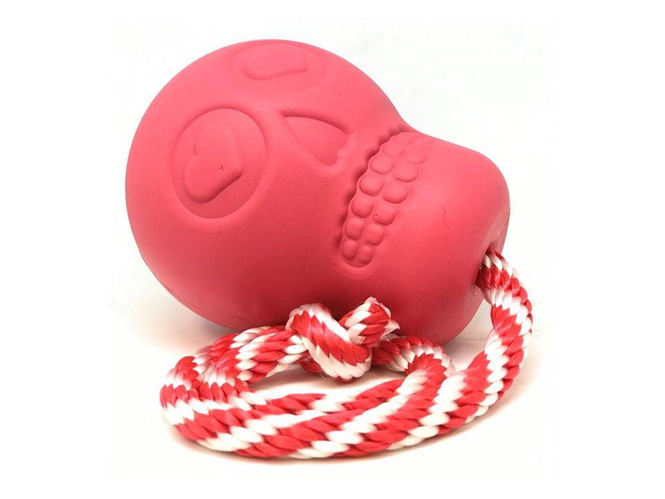 SodaPup Skull Dog Chew Toy – Treat Dispenser