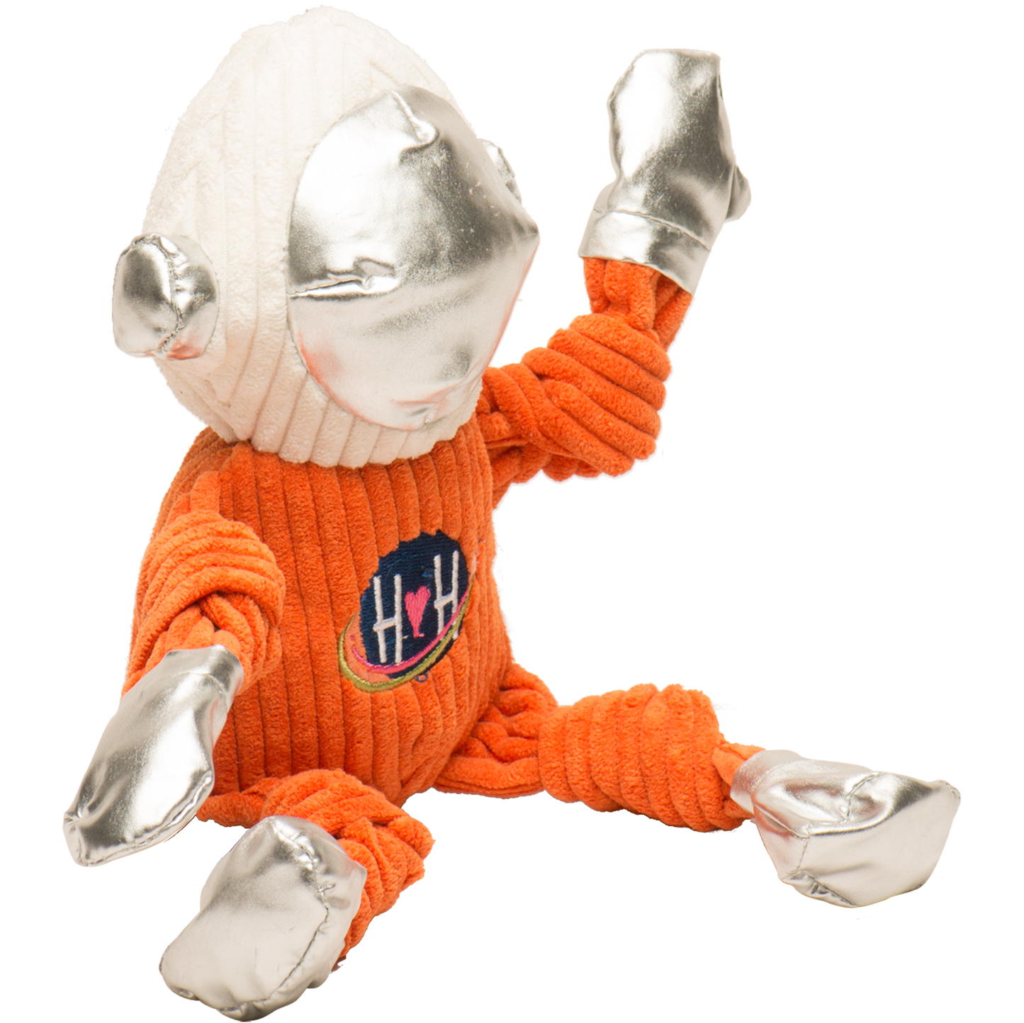 HuggleHounds Astro Knottie Plush Dog Toy