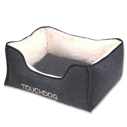 Touchdog Felter Shelter Dog Bed – Luxury Designer Pet Bed