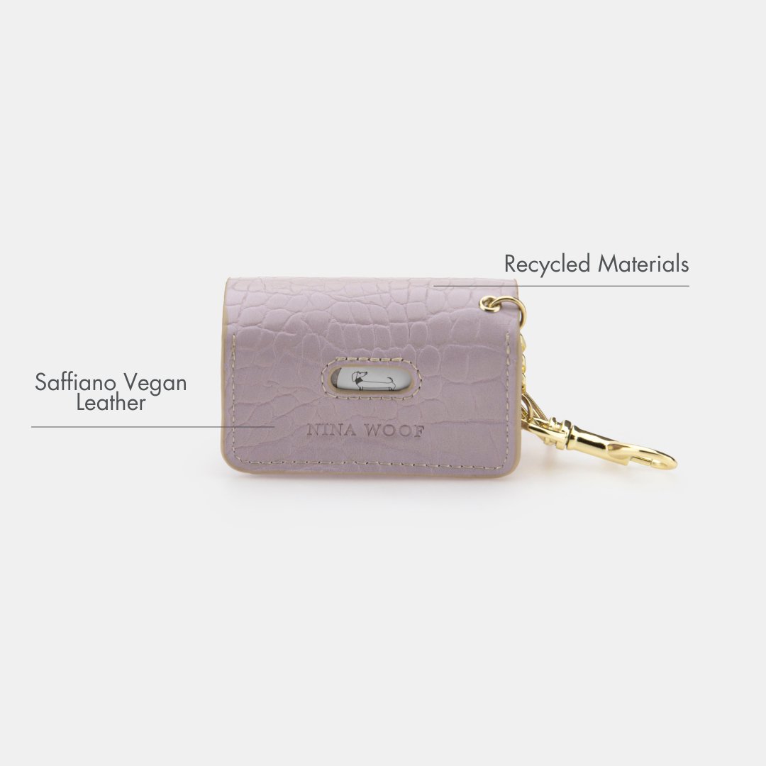 Nina Woof Vegan Leather Waste Bag Holder