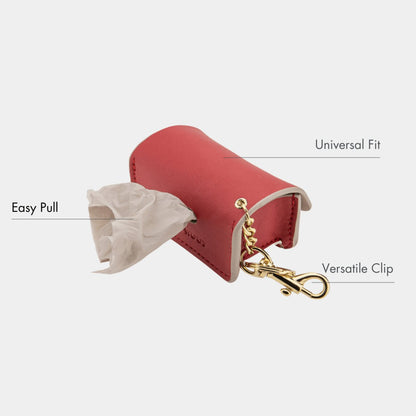 Nina Woof Vegan Leather Waste Bag Holder