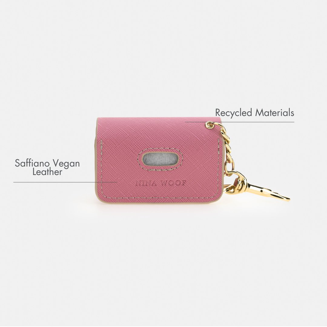 Nina Woof Vegan Leather Waste Bag Holder