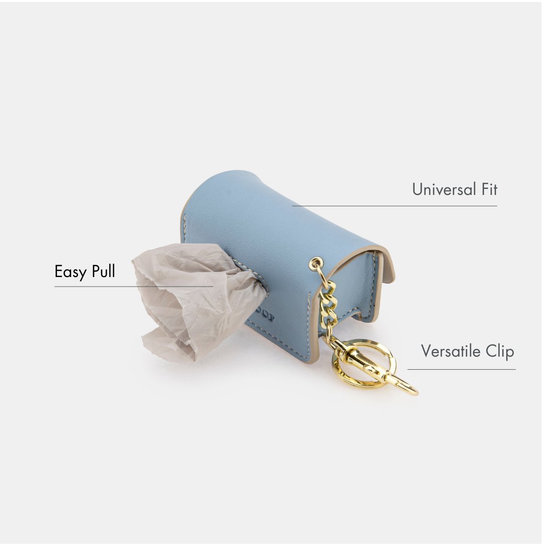 Nina Woof Vegan Leather Waste Bag Holder