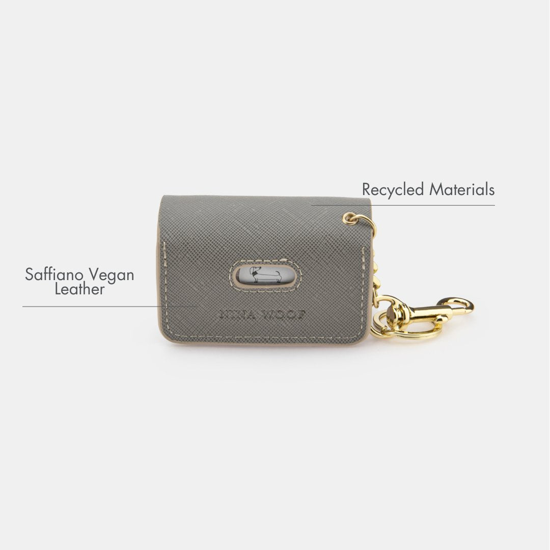 Nina Woof Vegan Leather Waste Bag Holder