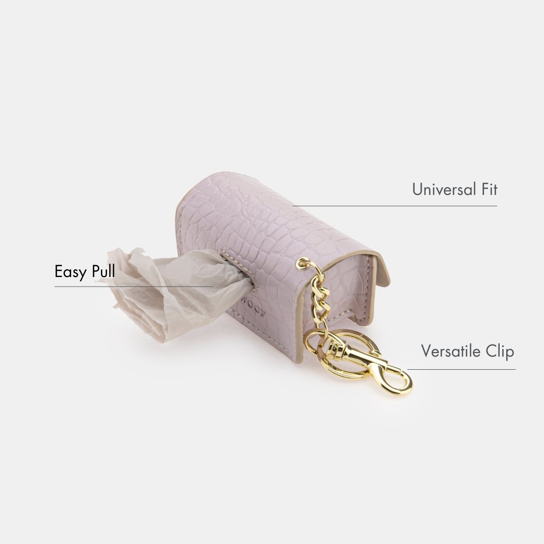Nina Woof Vegan Leather Waste Bag Holder