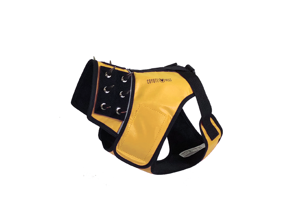 SpikeHarness Dog Harness – Spiked Neck Protection